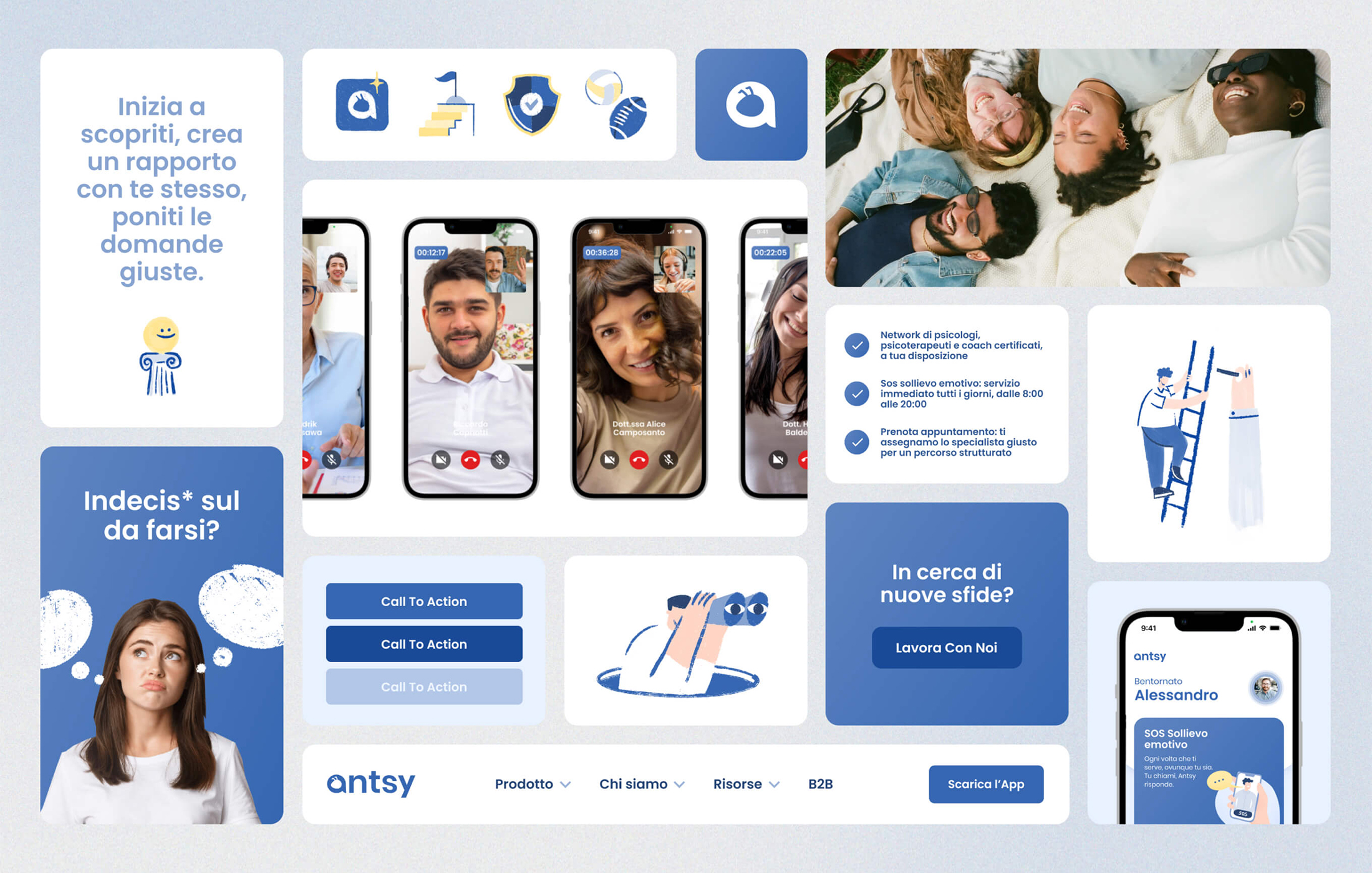 Antsy web design