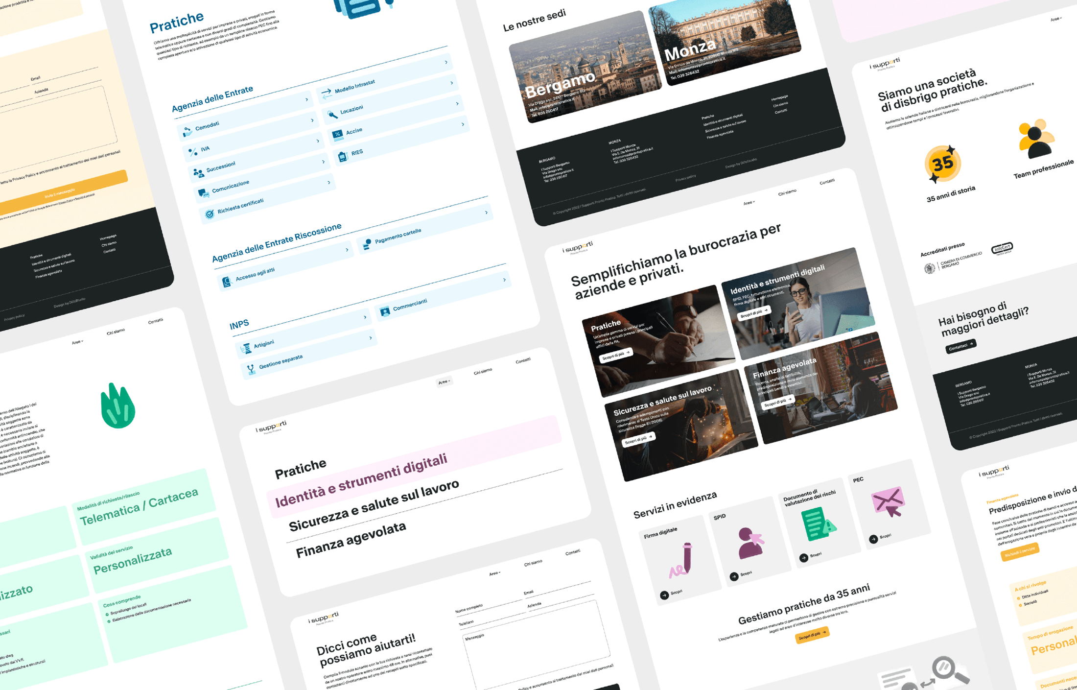 I Supporti Web Design