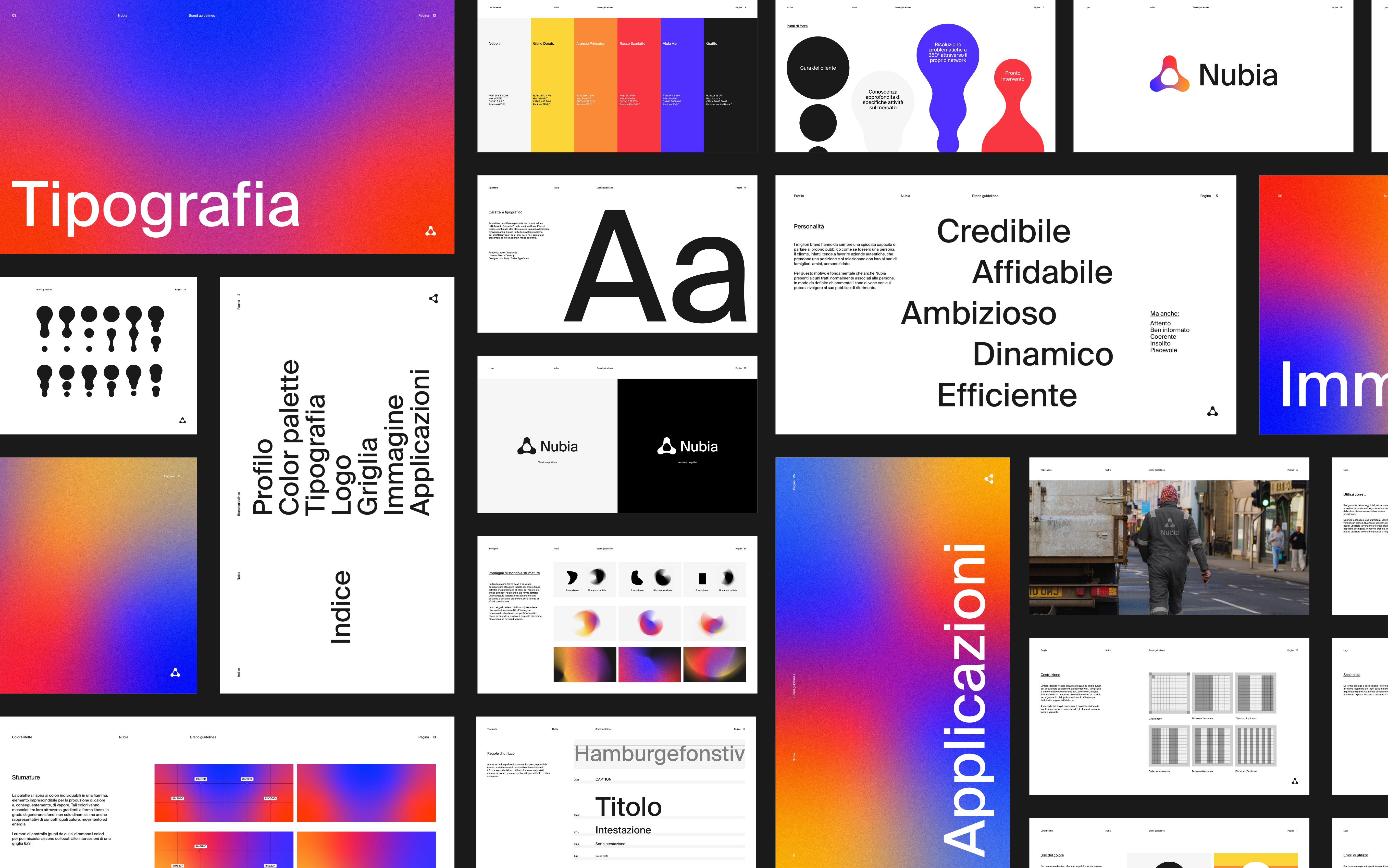 Nubia Branding, Web Design