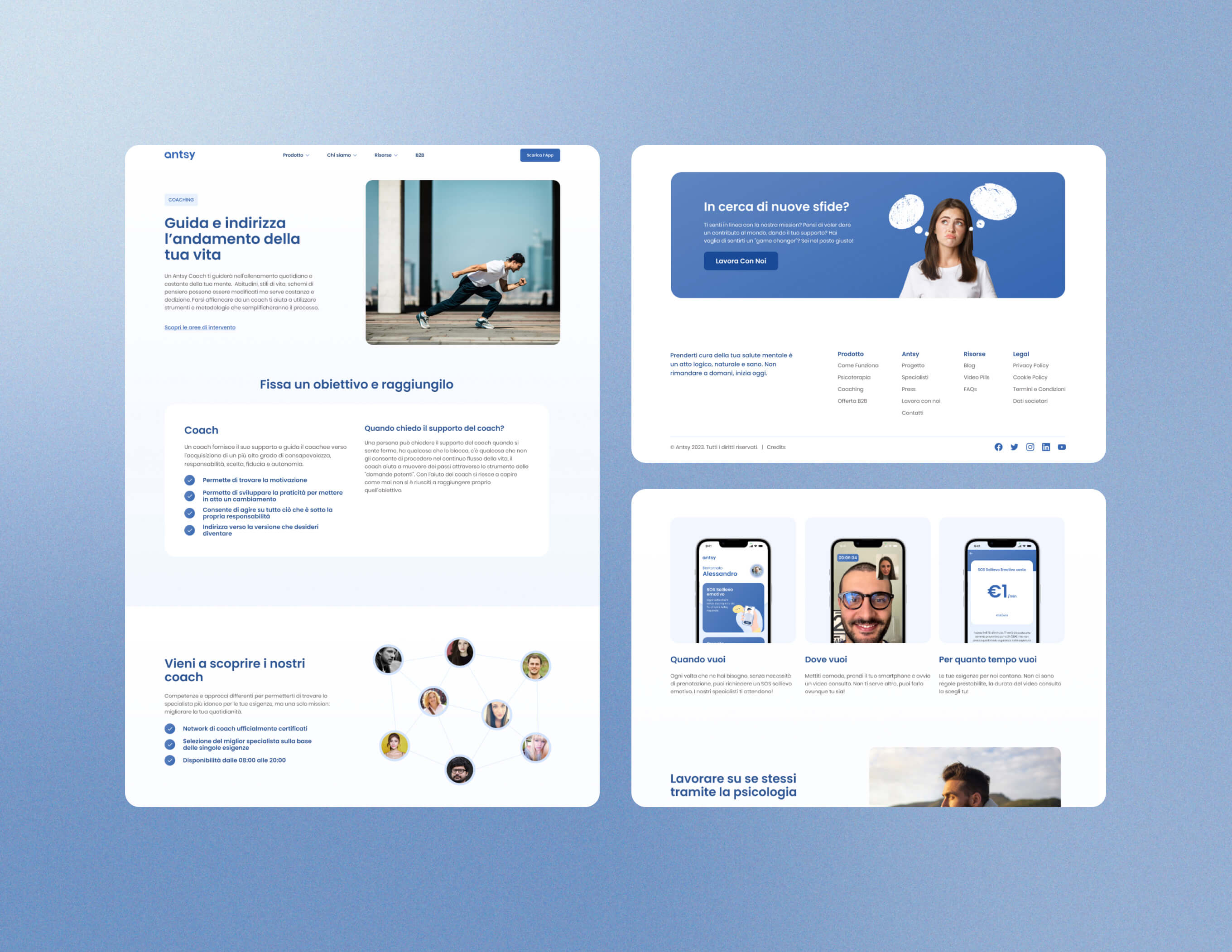 Antsy web design