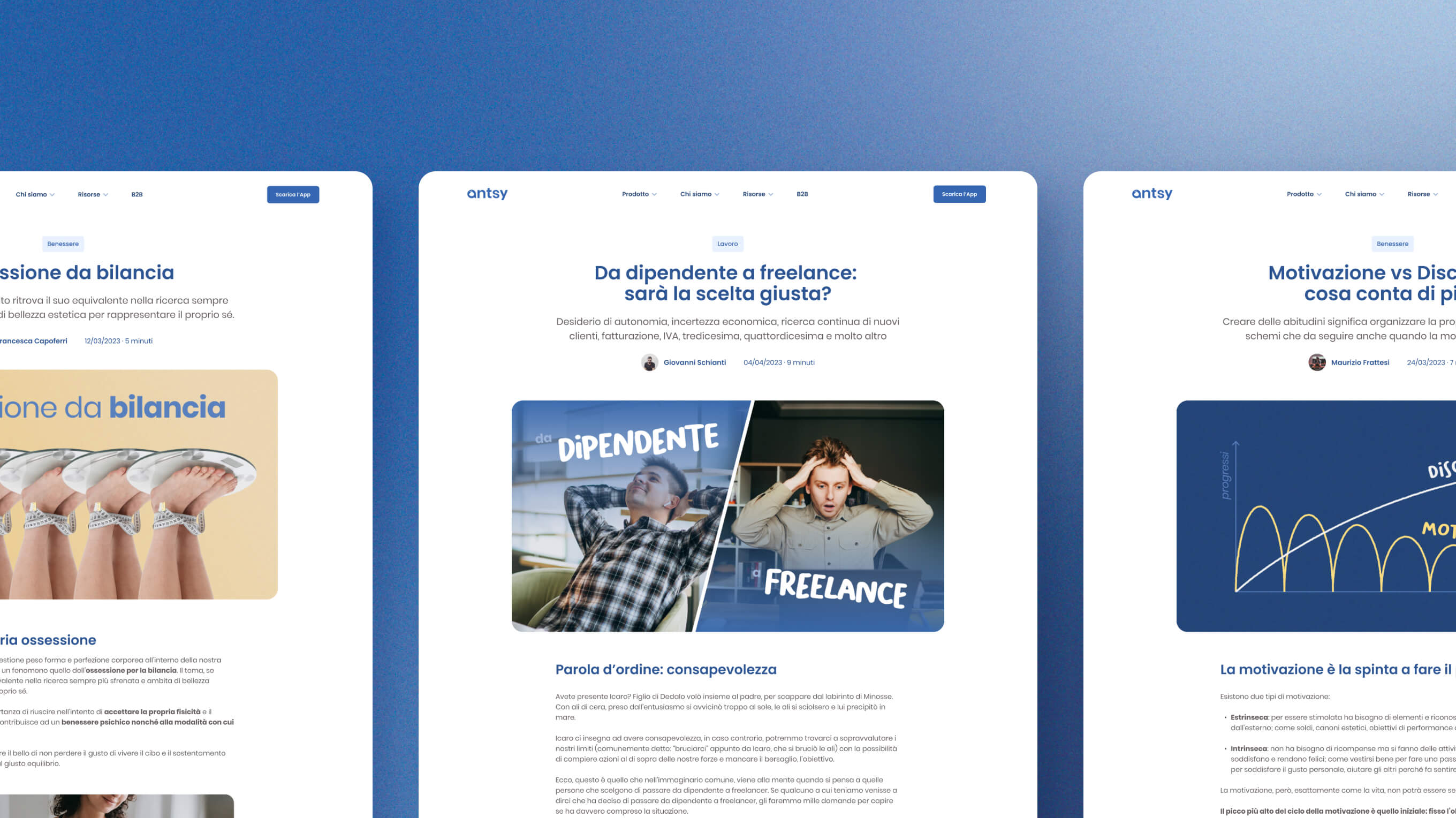 ANtsy web pages