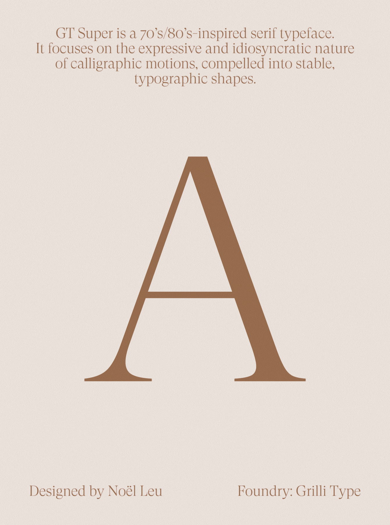 Beautique5 typography