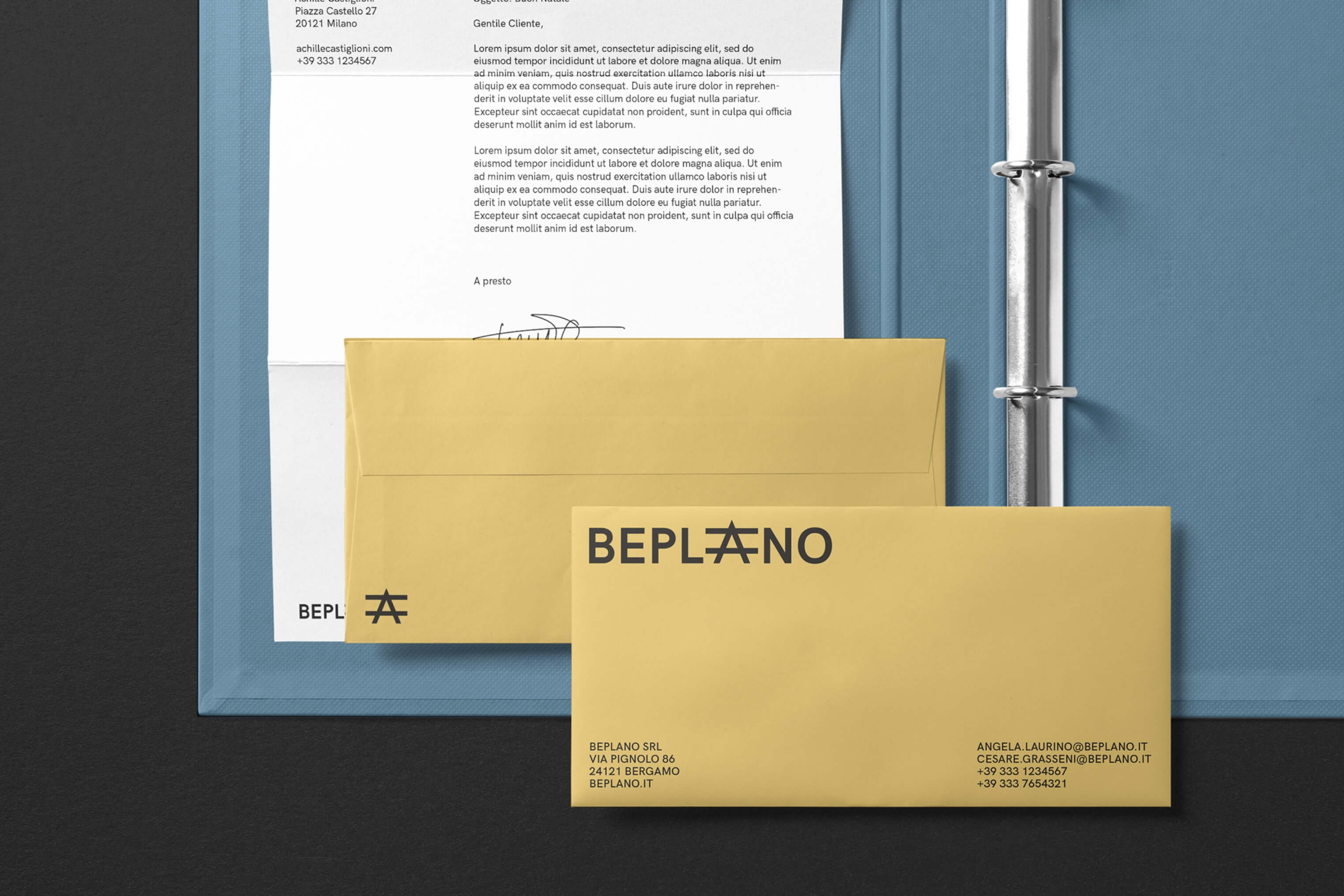 Beplano busta corporate