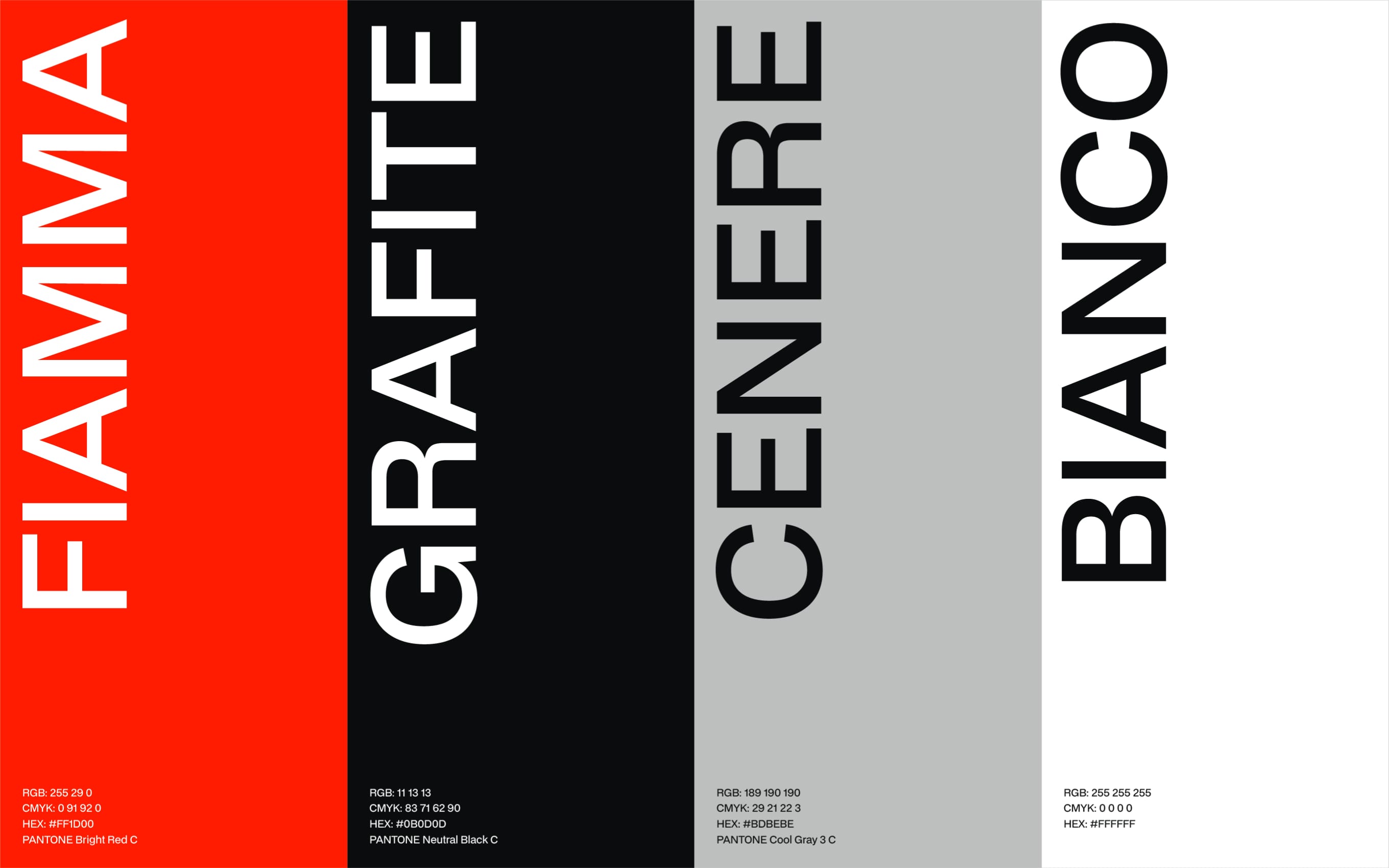 BURN color palette