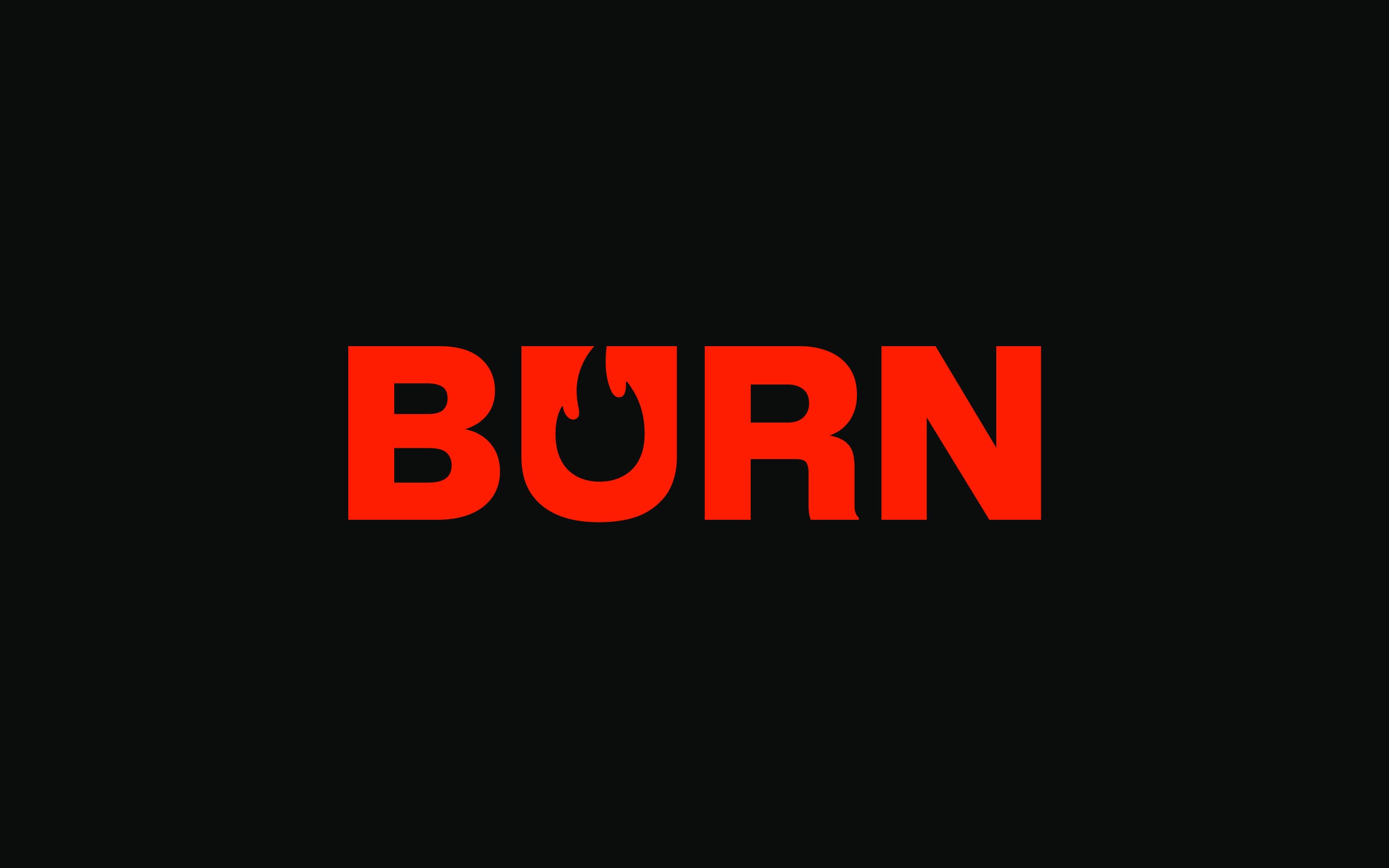 BURN logo