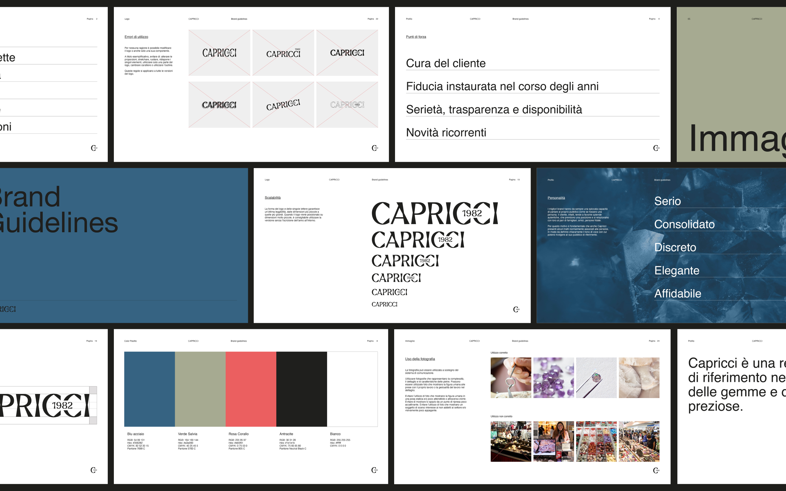Capricci brand manual