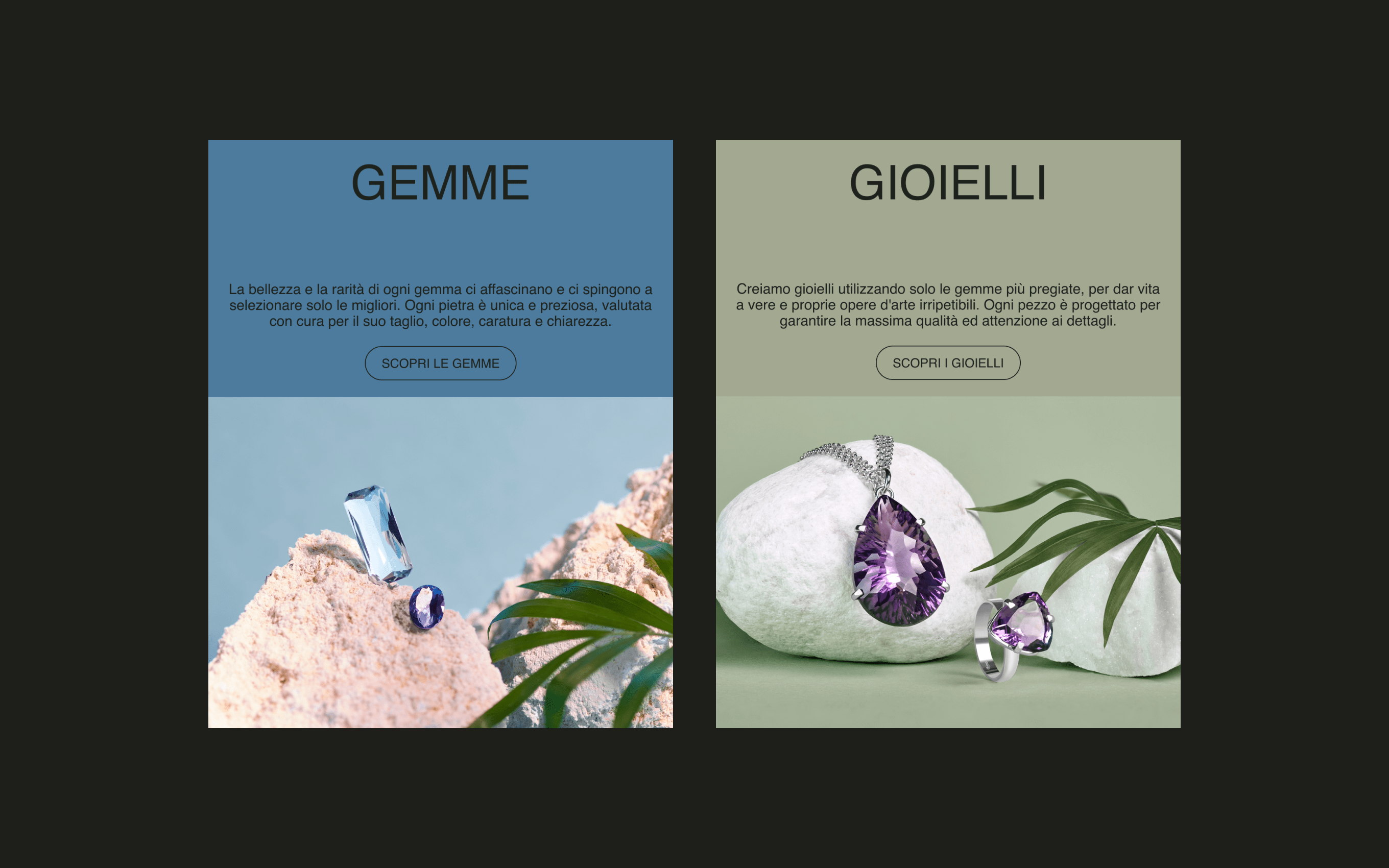 Capricci visual design
