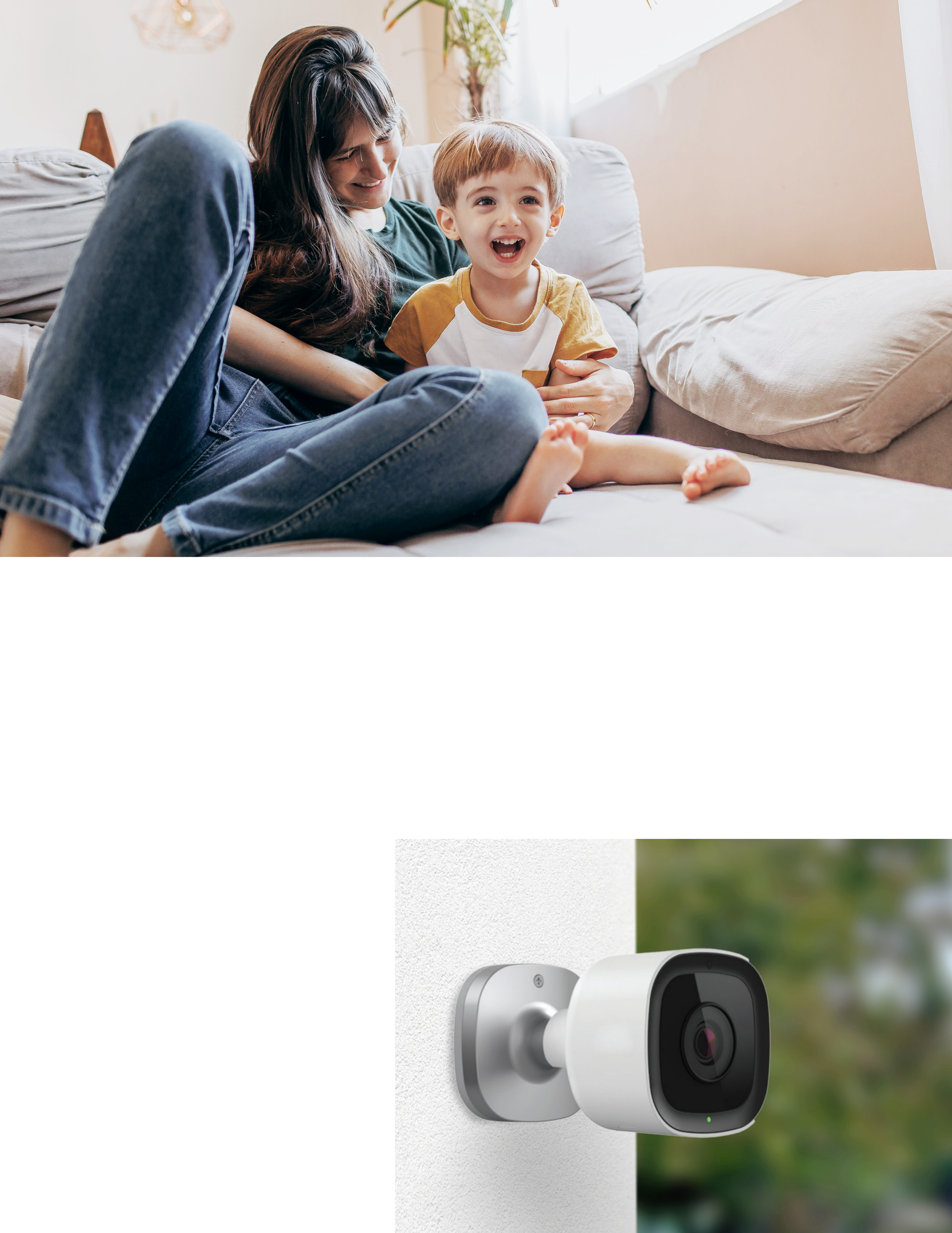 Famiglia protetta da iride