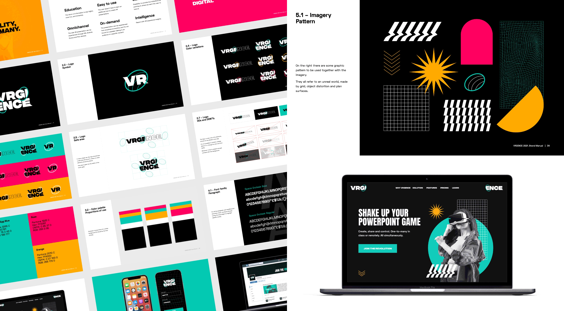 VRGENCE brand manual